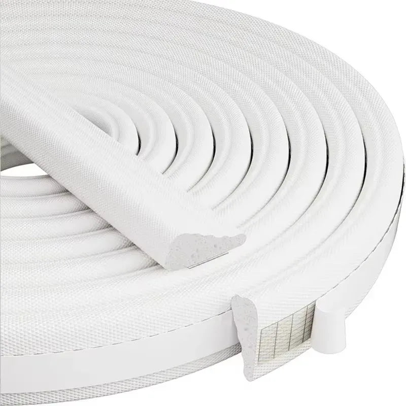 New 5/2M Acoustic Insulation Foam Window Weather Seal Strip for Sliding Door Windows Windproof Soundproof Cotton Seal Gap Filler