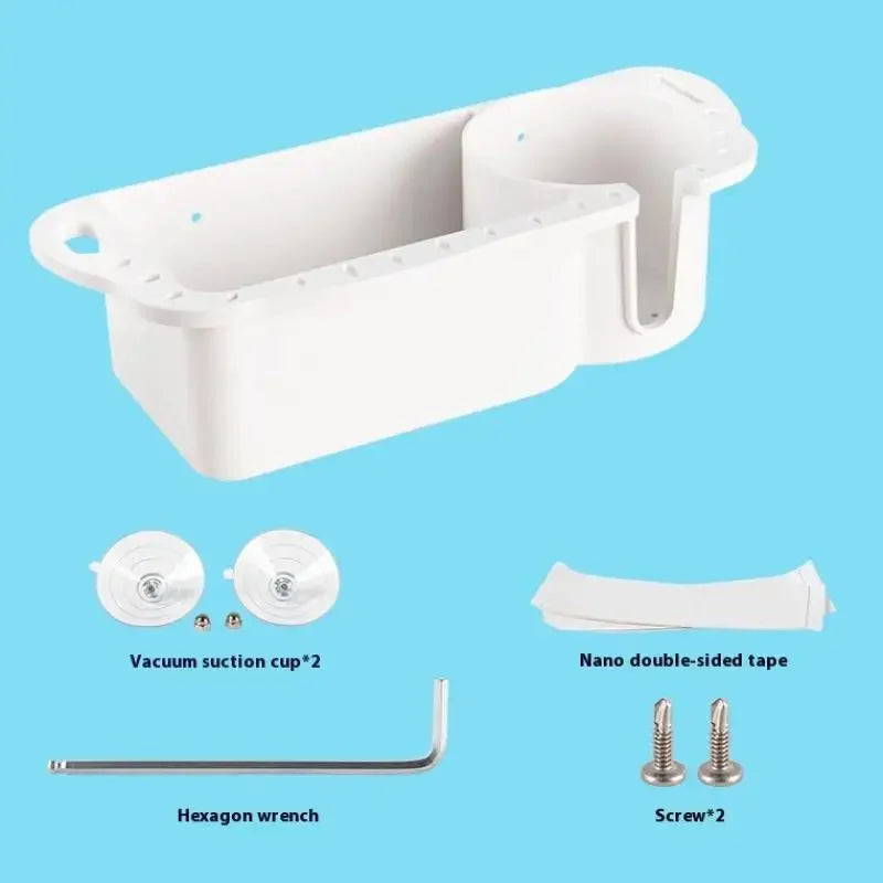 Marine Storage Caddy Box Can Cup Holder Yacht Pontoon Fishing Cabin Storage Tray Bracket Organizer Storage Tools