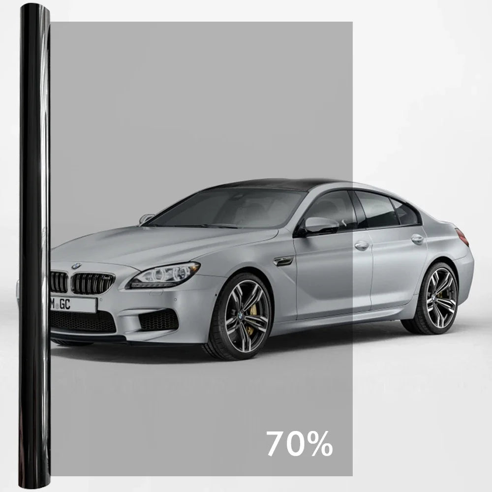 50cmx3/6m Car Window Privacy Tint Film Auto Vinyl Anti Look Dark Glass Foils Sticker Summer Solar UV Films Protector Accessories