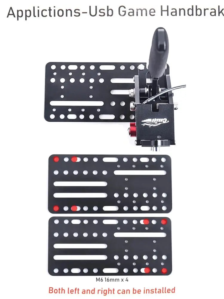 USB handbrake and Racing game shifter universal installation support board, suitable for G25/27/29/920/923 T500 (single board)