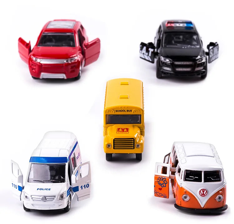 Alloy Car Model Simulation 1:64 Mini Doorable Car Model Children's Toy Car Gift