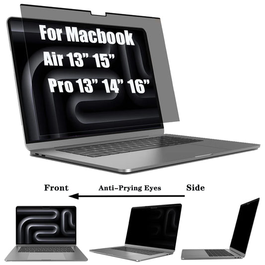 For Macbook Monitor Privacy Screen Protector For Macbook Air 13.6 inch M4 For Macbook Pro 14 M5 2025 Laptop Privacy Filter