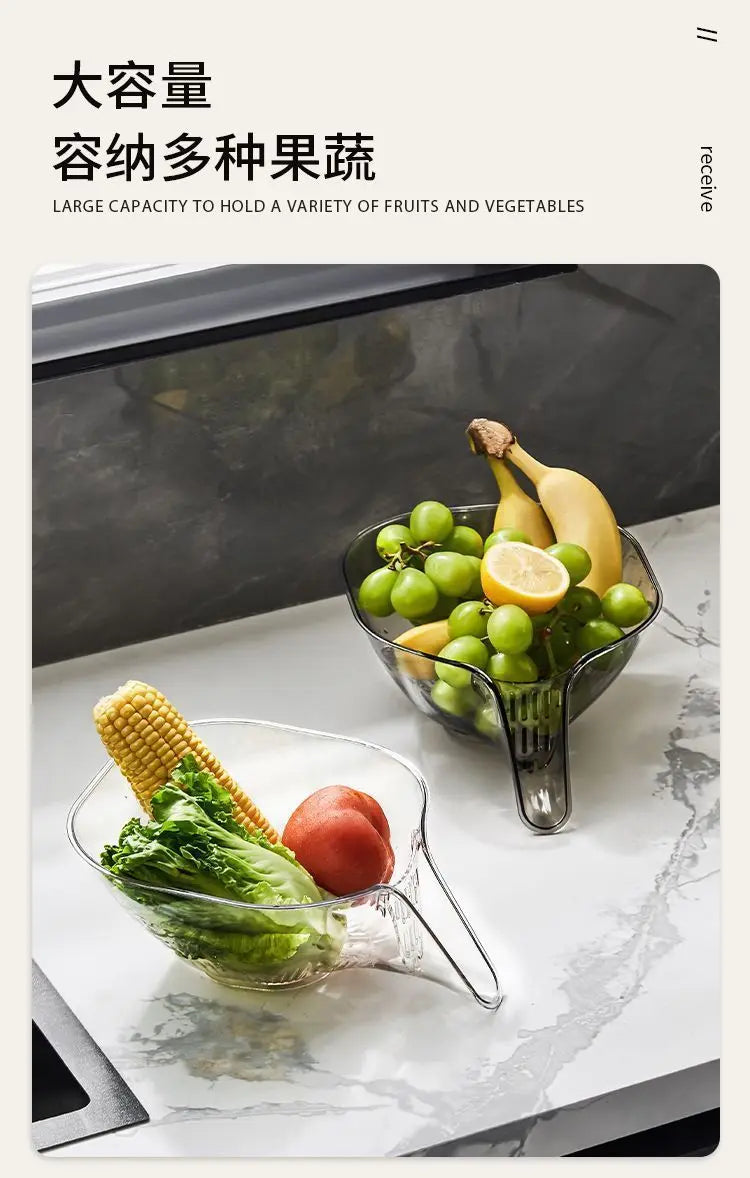 Multi-functional Drain Basket Sink Kitchen Sink Strainer Basket Strainer Sink Washing Basket Home Organizer Drain Fruit Strainer