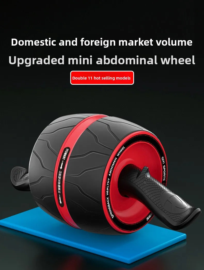 Rebound Ab Roller Knee Mat - Home Gym Fitness Equipment for Core Strength Training Belly Wheel Workout