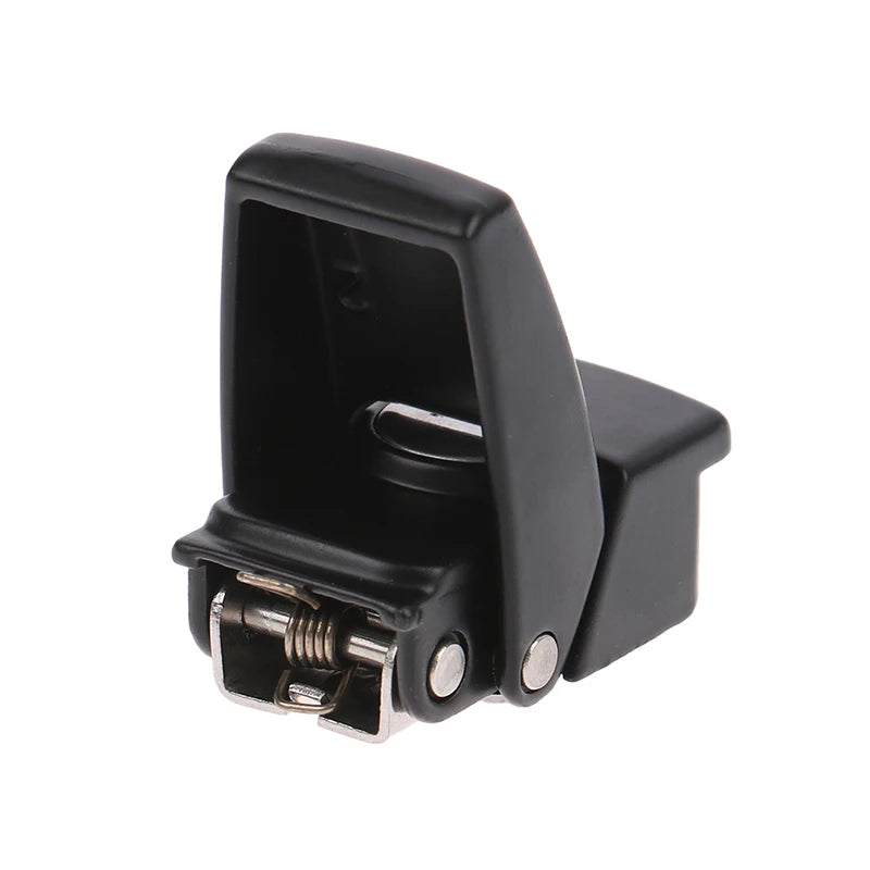 Cabinet Black Coated Metal Hasp Latch DK604 Security Toggle Lock With Two Keys