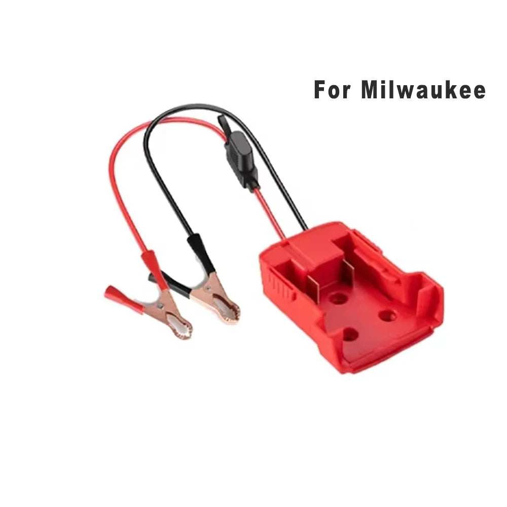 Igniter Jump Starter For Makita For DeWalt For Milwaukee 18V Car or Motorcycle Lithium Battery Emergency Power Supply
