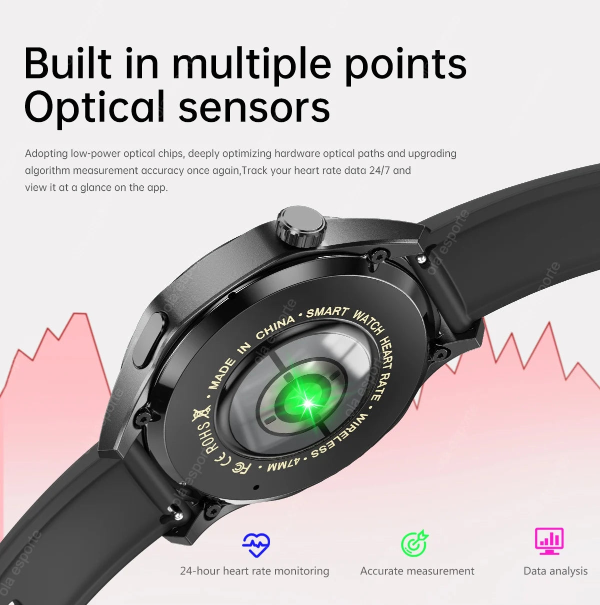 ساعة GT5 Pro الذكية الجديدة للرجال، إصدار 2025، مزودة بنظام تحديد المواقع العالمي (GPS)، وشاشة AMOLED بزاوية 360 درجة، وتقنية NFC، وبلوتوث لإجراء المكالمات، ومقاومة للماء، وميزة مراقبة الصحة، متوافقة مع نظام iOS.