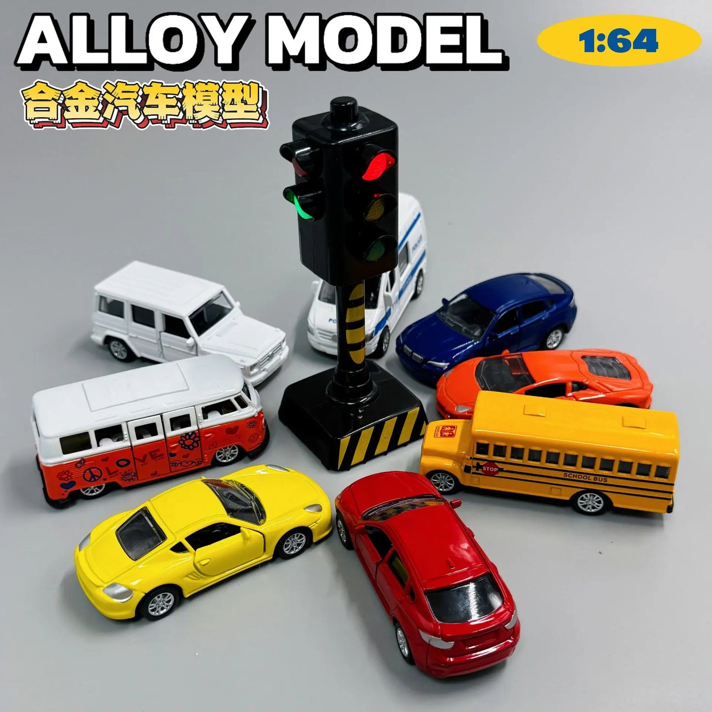 Alloy Car Model Simulation 1:64 Mini Doorable Car Model Children's Toy Car Gift
