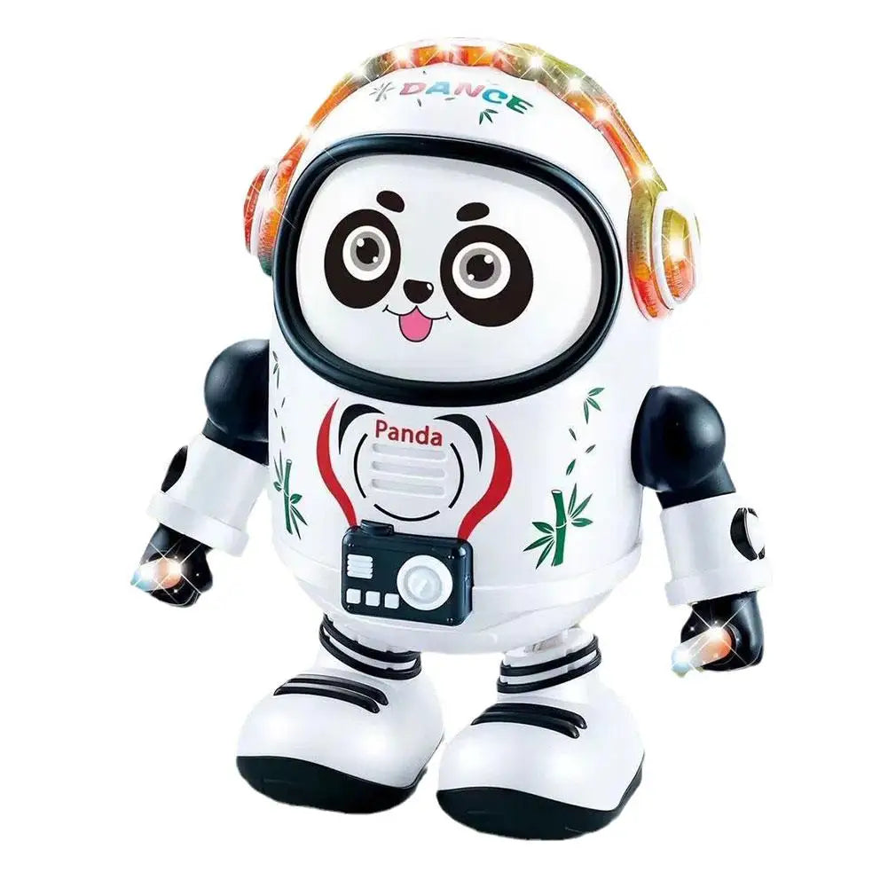 Baby Duck Toy Musical Interactive Toy Electric with Lights and Sounds Dancing Robot Space Elements for Infants Babies Kids Gifts