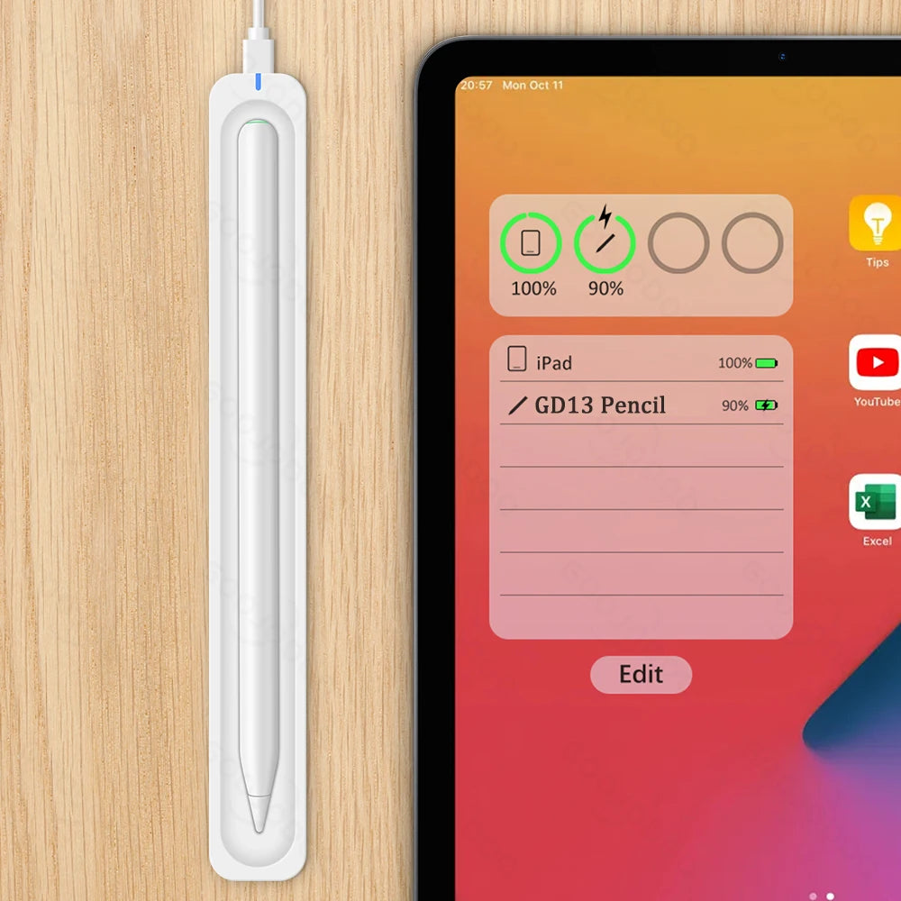 Wireless Charger Case for GOOJODOQ GD13 Pencil for iPad 2018 - 2022
