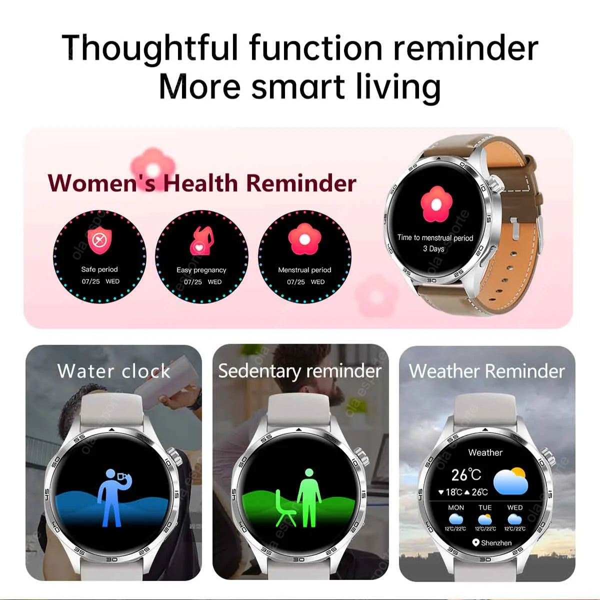 ساعة GT5 Pro الذكية الجديدة للرجال، إصدار 2025، مزودة بنظام تحديد المواقع العالمي (GPS)، وشاشة AMOLED بزاوية 360 درجة، وتقنية NFC، وبلوتوث لإجراء المكالمات، ومقاومة للماء، وميزة مراقبة الصحة، متوافقة مع نظام iOS.