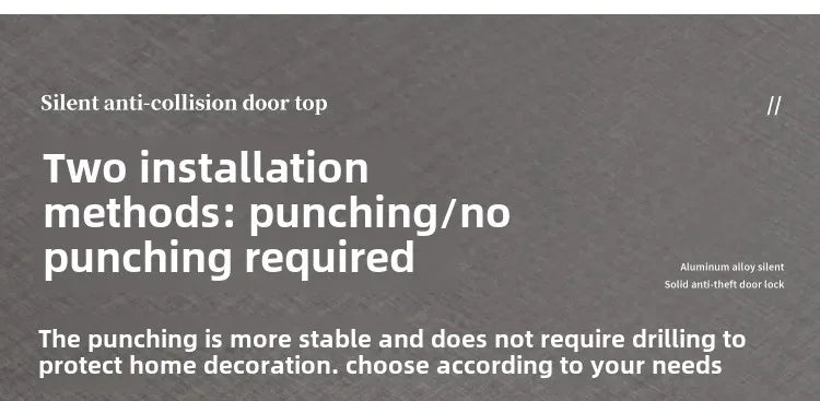 Stainless Steel Door Stops, Wall Mounted Door Stopper with Rubber Holder and Catch, Floor Fitting with Screws for HomeBedroom