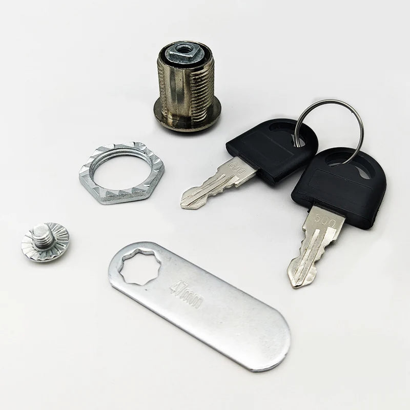 Cam Lock Security Lock 16-40mm Cabinet Cam Lock Door Barrel Drawer Filing Cabinet Post Mail Box Furniture Locker Cupboard 2 Key