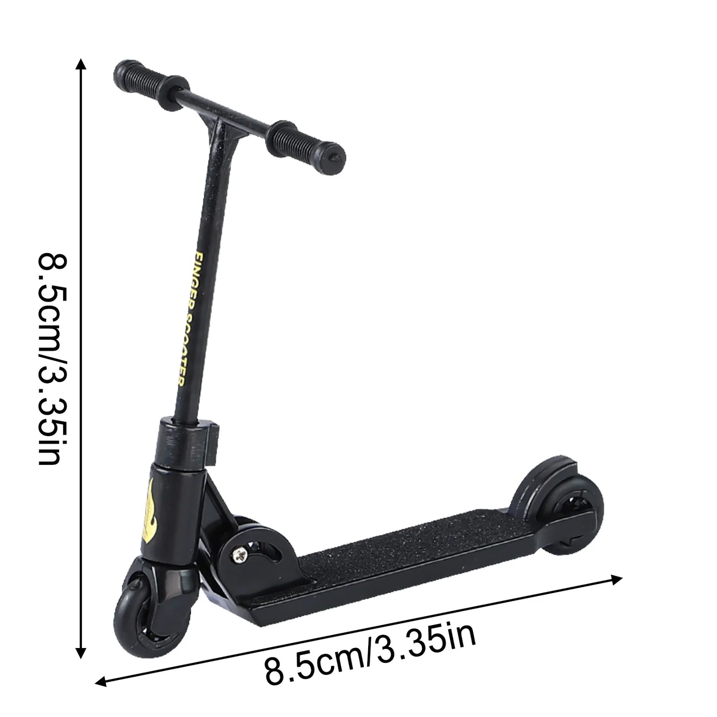 Kids Kick Scooter Finger BMX Foldable T-type Finger Scooter With Brake Educational Toys Finger Skateboards Fun Fingertip Movemet
