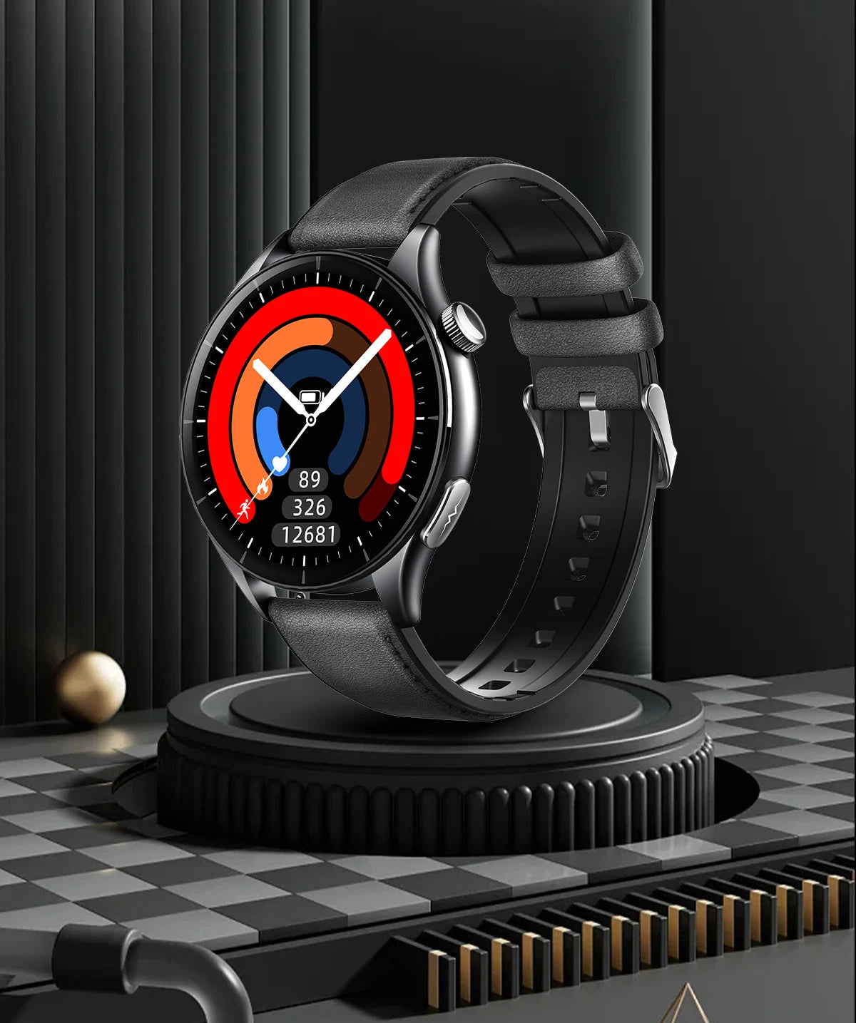 2025 New NFC+ECG+PPG Health Smart Watch BMI Fat Heart Rate Blood Pressure Watch 380mAh BT Call IP68 Waterproof Sports Bracelet