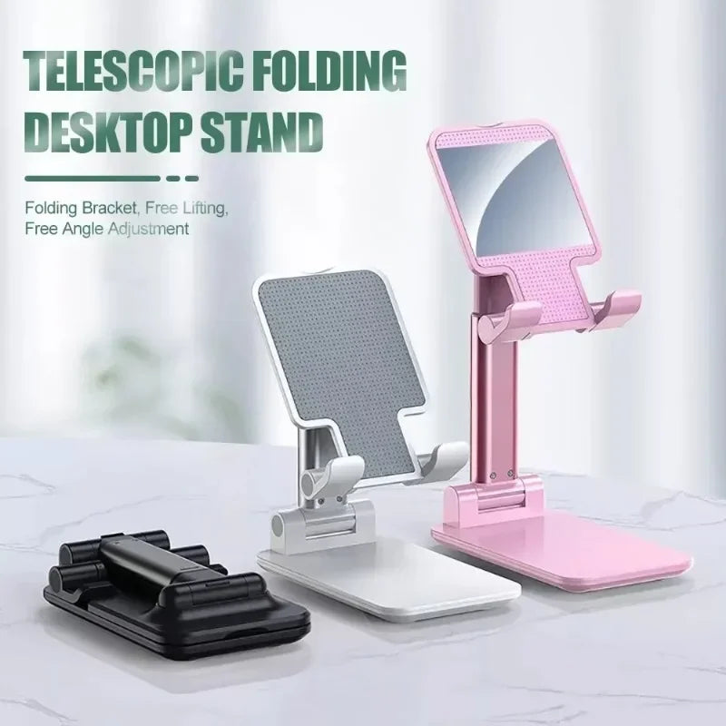 New Desk Mobile Phone Holder Stand For iPhone iPad  Adjustable Desktop Tablet Holder Universal Table Cell Phone Stand