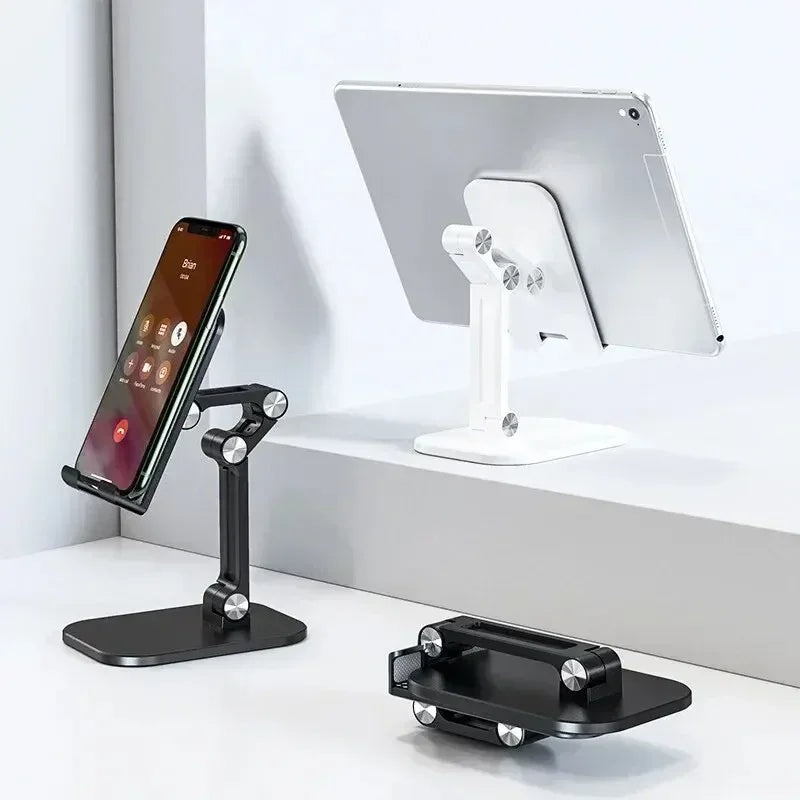 Настольная подставка для мобильного телефона iPhone, iPad, Xiaomi, регулируемая, складная, универсальная, для использования на столе.