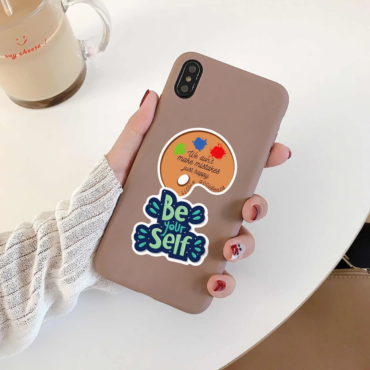 50Pcs Inspirational Stickers for Water Bottles, Motivational Stickers for Teens, Students, Teachers, Vinyl Waterproof Durable