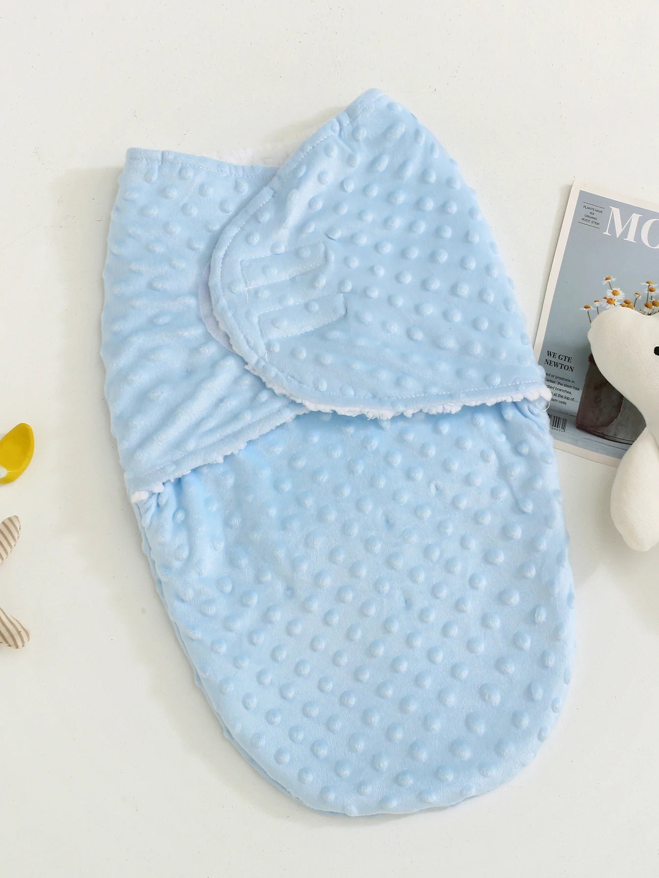 Baby Blanket Newborn Sleep Swaddle Blanket 1-pack Baby Swaddle Blanket Wrap Easy Change Perfect for Baby Boy Accessories and New