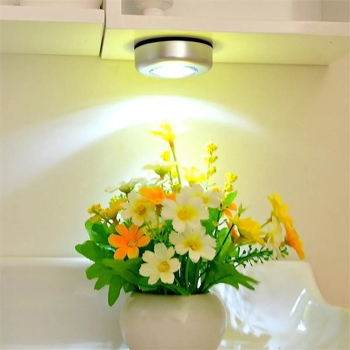 Wardrobe Bedroom Staircase Mini Stonego Touch Night Light Kitchen Wireless LED Cabinet Light Battery Powered Closet Light