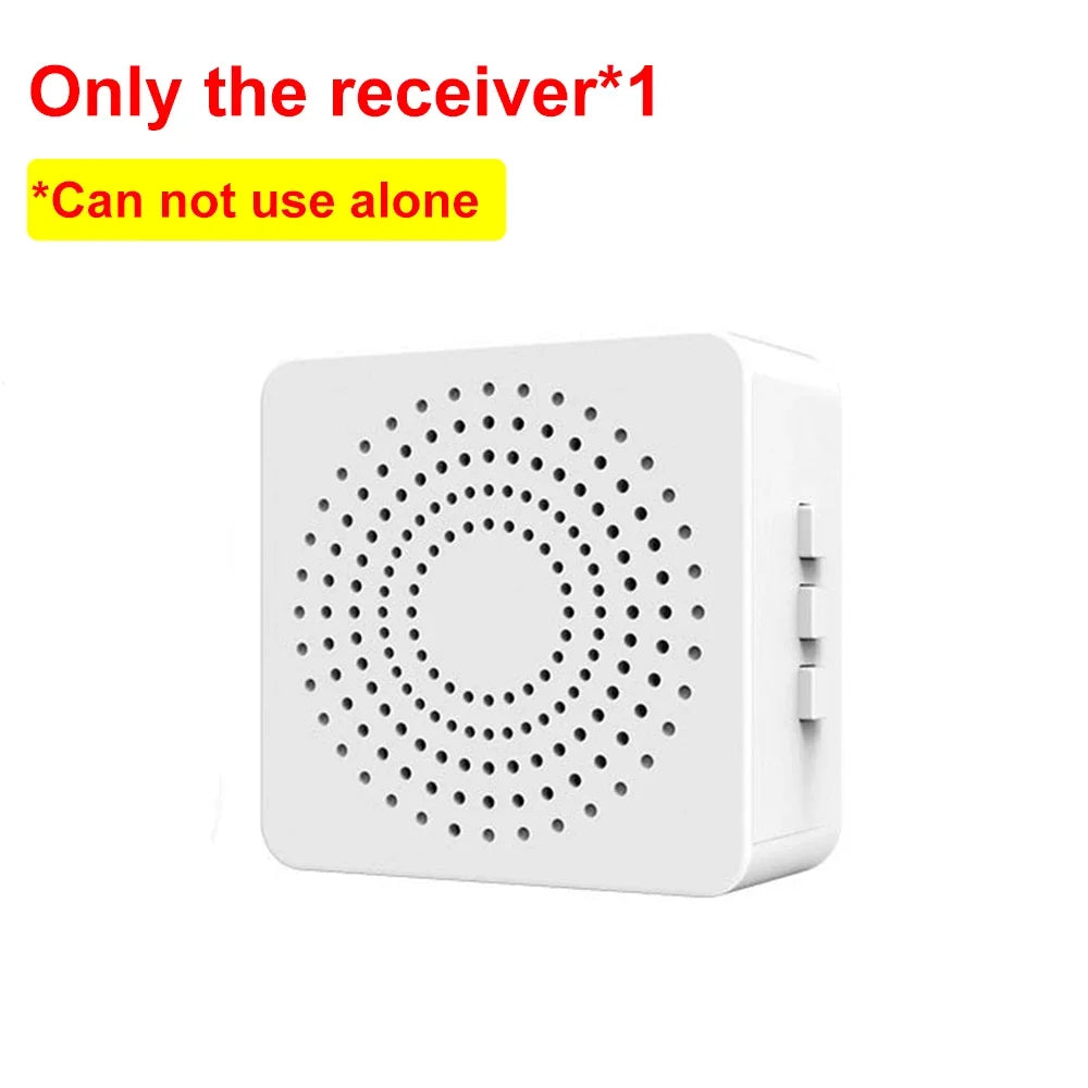 USB Wireless Doorbell Waterproof Welcome Chime Home Door Bell Intelligent Three-speed volume 38 Songs Smart Melodies Alarm