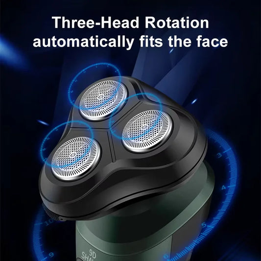 Electric shaver Blade Washable Easy-To-Detach Blade Comfortable Grip Fashionable Design Efficient Shaving Men's Shaver Gift
