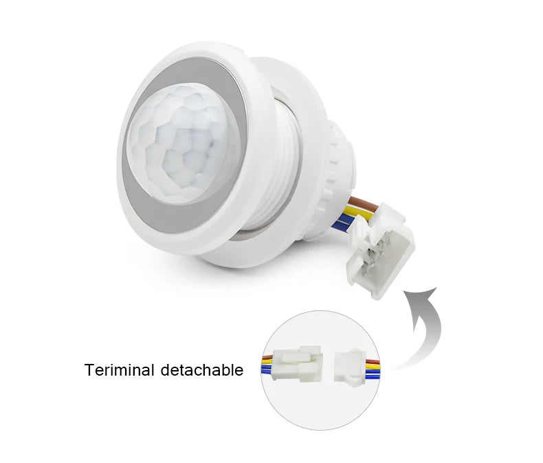 Body Sensor Detector Smart Light Switch LED Auto On Off 110V 220V PIR Infrared Motion Sensor Switch for Home Lighting Induction