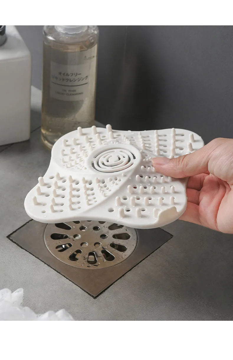Sink Filter Hair Catcher Bathtub Drain Cover Stopper Sink Mesh Strainer Catch Hairs Bathroom Kitchen Shower Bath Accessories