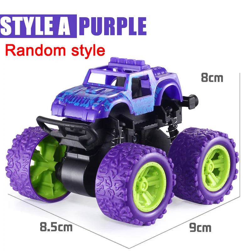 Hot Toys Car Monster Truck Four-wheel Drive Vehicle Stunt Dump Car Inertia Car Toy Dinosaur Pull Back Children Toy Boy Girl Gift