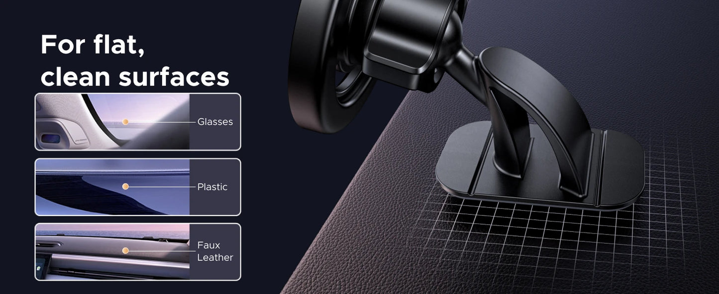 UGREEN Magnetic Car Phone Holder Strong Magnets 2 IN 1 360° Rotatable Car Mount For Magsafe iPhone 16 15 Pro Samsumg S25 Xiaomi