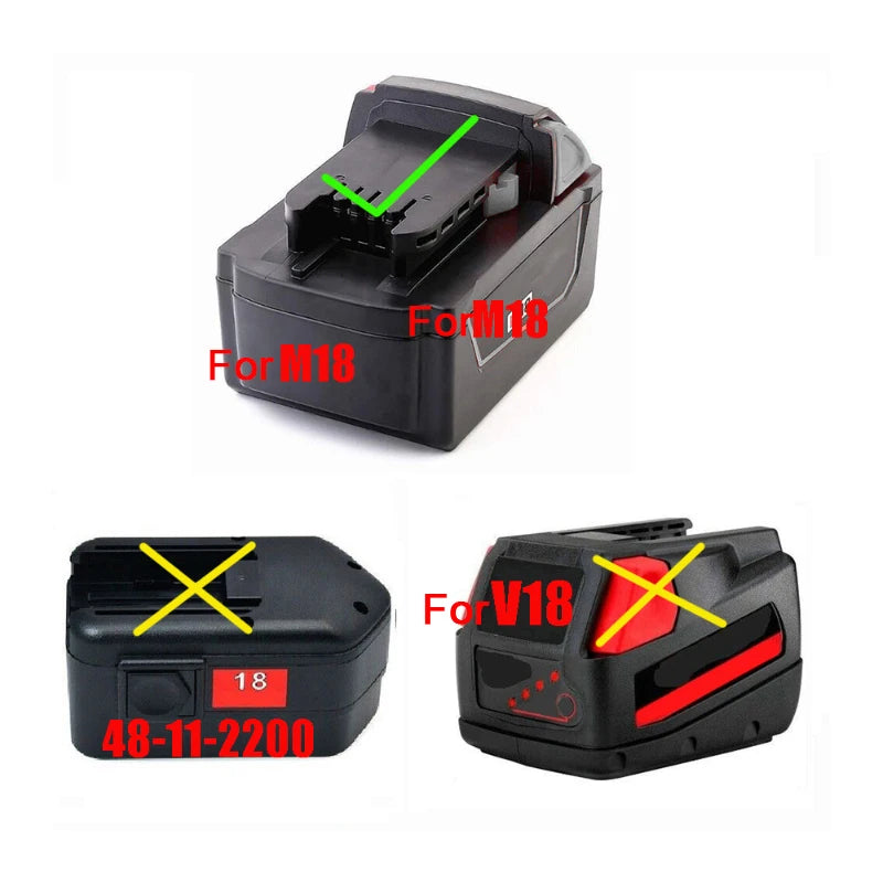 Igniter Jump Starter for Makita DeWalt Milwaukee 18V Battery Car Booster Cable with Fuse Automotive Emergency Power DIY Adapter