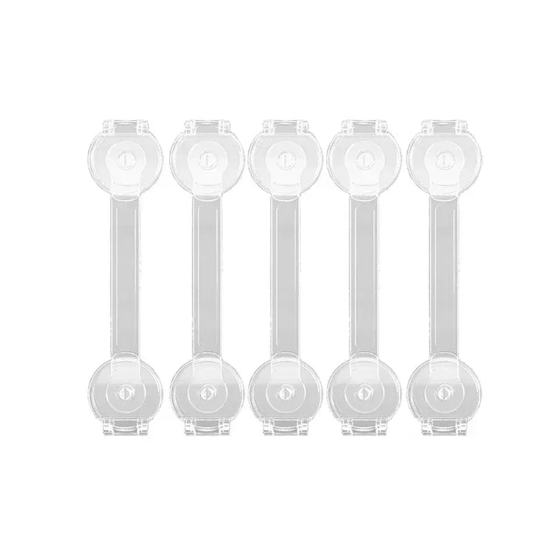 2/5PCS baby proof Cabinet Locks  Multi-function Security Protection Locks Baby Safety Lock Child Protect Refrigerator Lock