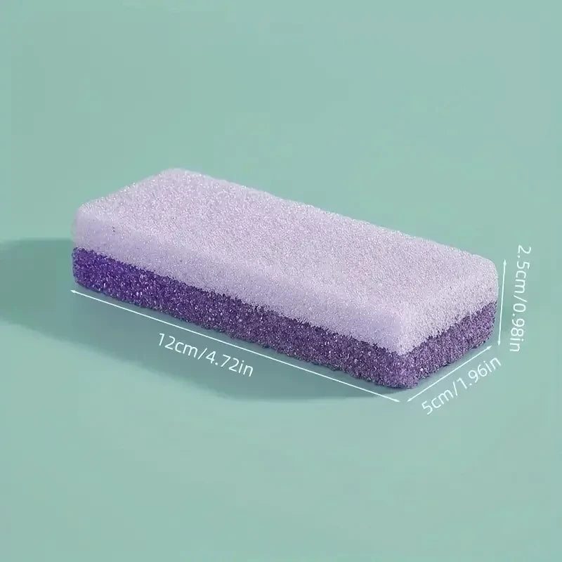 1pc Foot Exfoliator - Pumice Stone & Callus Remover for Smooth Feet, Pedicure Heel Scrubber Tool