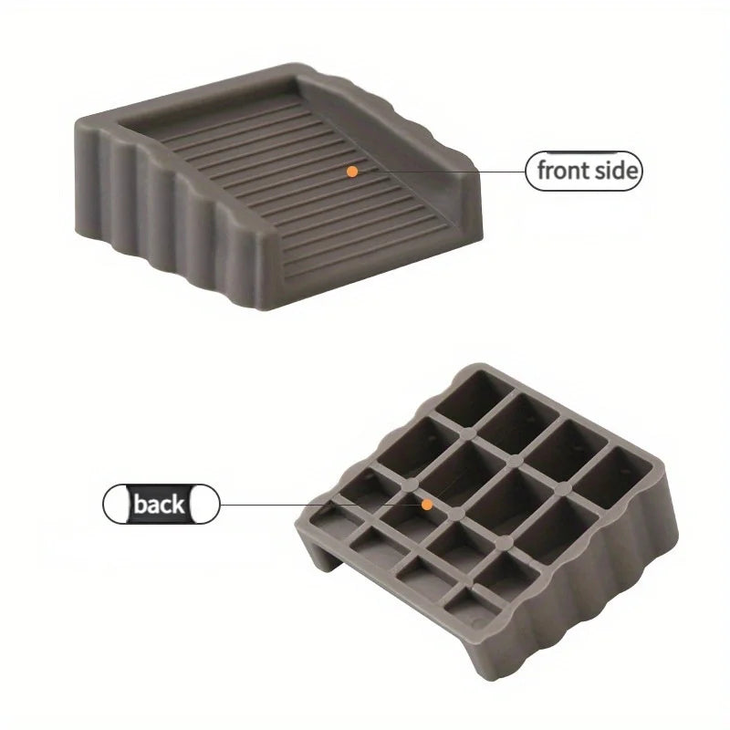 1pcs Door Stoppers - Non-Slip Rubber Wedge Door Stoppers ,Durable Plastic Anti-Collision Safety Holders for Under-Door Draft