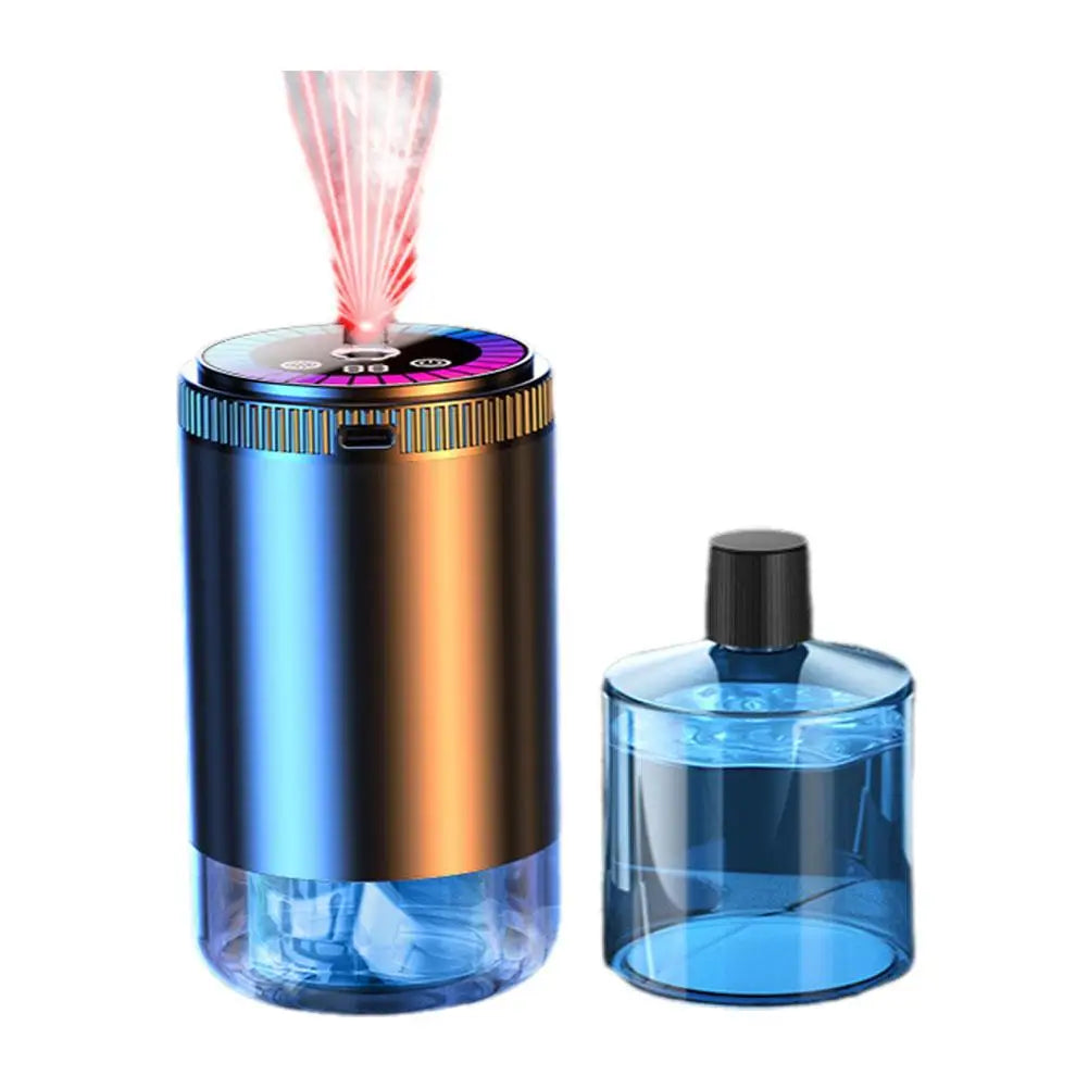 Car Electric Air Diffuser Aroma Humidifier Car Odor Interior Scent Stop Light Eliminator Start Car Aromatherapy Deodorizer O4R8