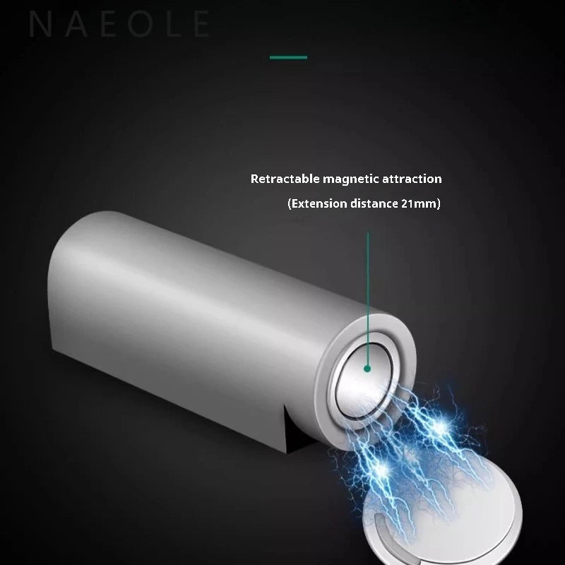 Door Top No Drilling Adjustable Suction Anti-collision Stopper Bedroom Door Strong Magnetic Household Door Collision