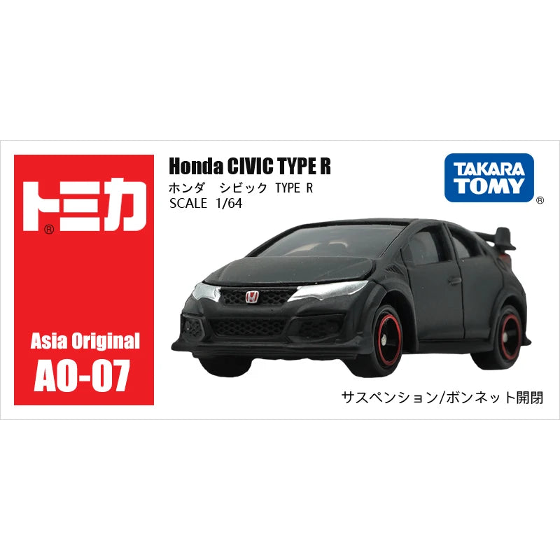 Tomica Toy Cars Mini Diecast Alloy Model Car Metal Sports Vehicles Various Styles Gifts for Children Hobby Collection