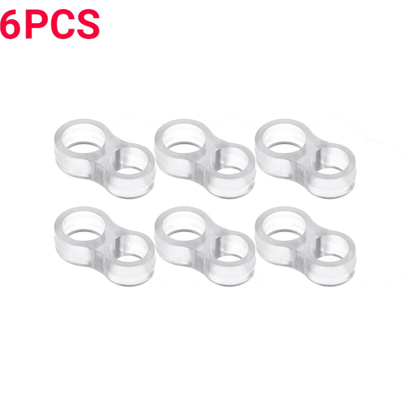 Handles Door Stopper Silicone Gel Door Stop Transparent Wall Protection Door Knob Bumper Furniture Protector Pad Handle Buffer