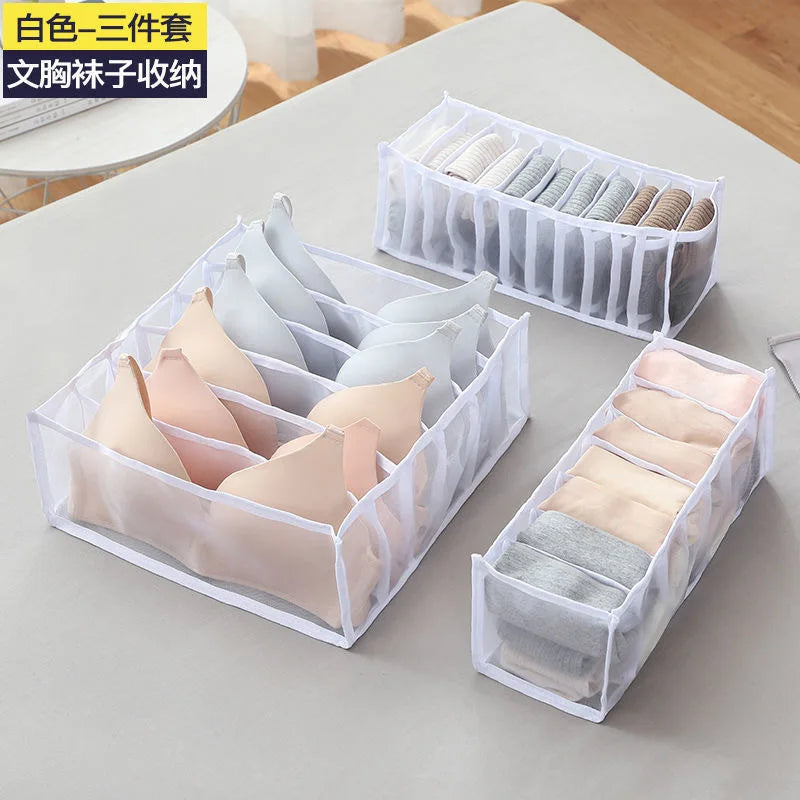 Closet Organizer Underwear Organizer for Wardrobe Clothes Cabinets Drawer Organizers Bra Socks Storage Organizer Box