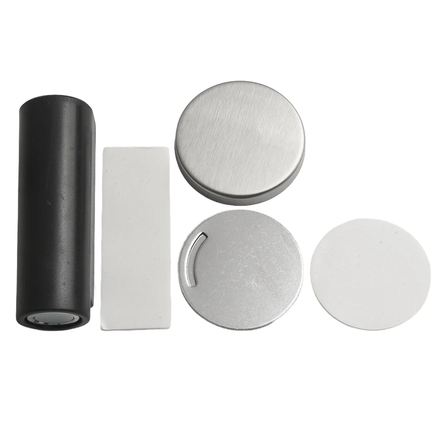 Heavy Duty Magnetic Door Stopper Stainless Steel Doorstop Black Without Punching Door Suction Door Holder Door Hardware Touch