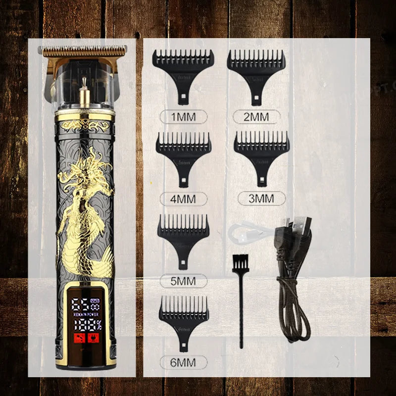 New WaterProof Professional Electric Shaver for Men Razor for Men Mower Beard Trimmer Barber Shaving Machine T9 Hair Clipper