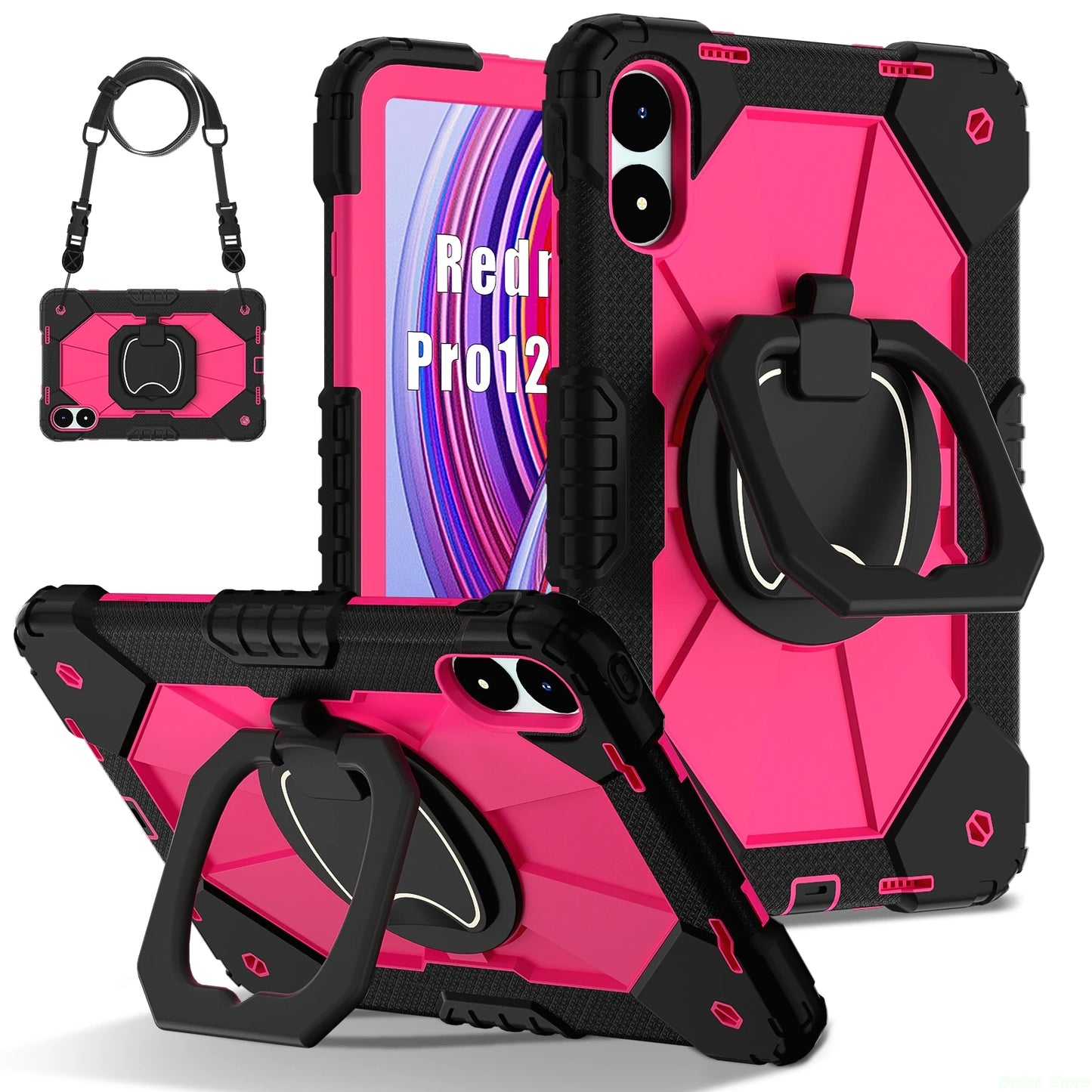 Kids Case For Redmi Pad Pro 12.1 inch 2024 5G Xiaomi Poco Pad 12.1 inch Generation tablet Stand Shockproof Cover pc tablet shell