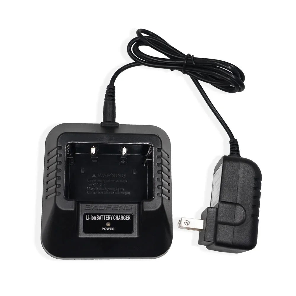 Original USB Adapter UV-5R Charger Pofung Two Way Radio UV5R Walkie Talkie Baofeng UV 5R Li-ion Battery Charger Accessories