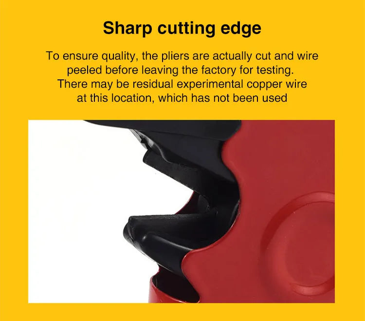Multi-Functional Duckbill Wire Stripper: Adjustable Automatic Cable Wire Stripper with Cutter, Perfect for Electricians!