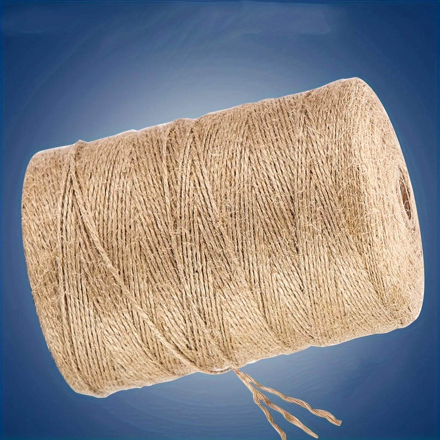 2mm Diameter, 656ft Length -Heavy Duty Jute Rope, Durable for DIY Crafts, Home Decor, Gardening, Bundling & Outdoor Use - Strong