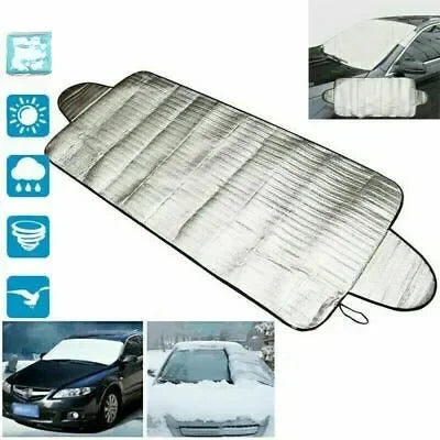Car Windshield Sunshade Curtain Front Window Sun Shade Protector Foldable Car UV Protection Sunshade Auto Windscreen Visor Cover