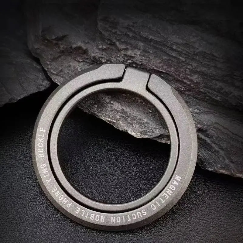 حامل هاتف مغناطيسي جديد لعام 2025، متوافق مع ملحقات MagSafe، حامل حلقي قابل للتعديل لدعم حافظة مغناطيسية لهاتف iPhone