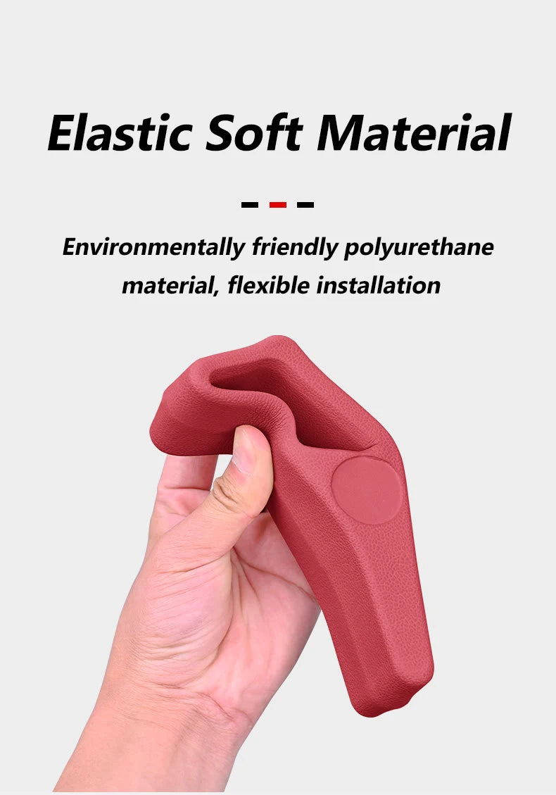 2Pcs Car Seat Gap Filler Odorless Seat Belt Buckle Protector Flexible Seat Side Gap Filling Strip Universal Auto Drop Blocker