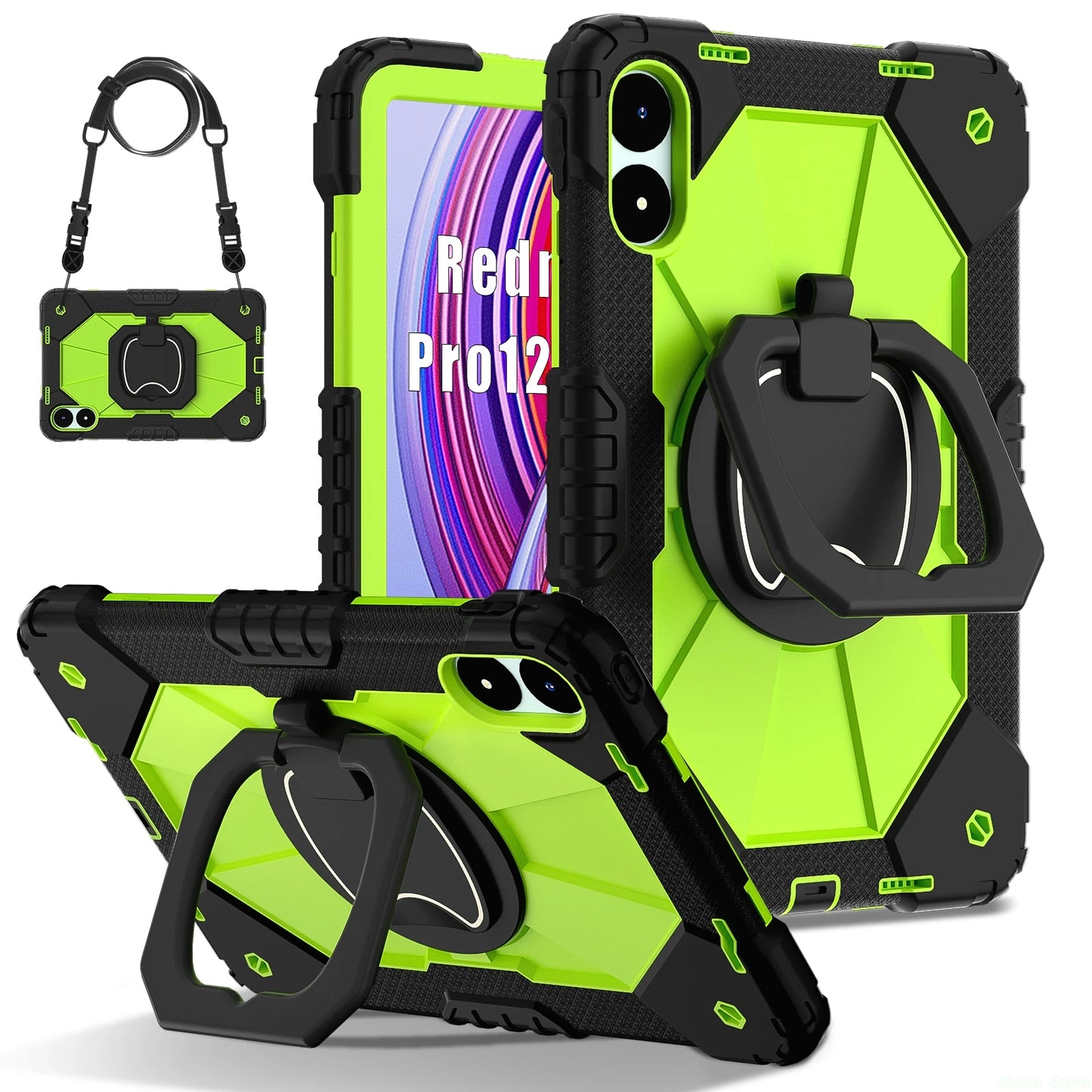 Kids Case For Redmi Pad Pro 12.1 inch 2024 5G Xiaomi Poco Pad 12.1 inch Generation tablet Stand Shockproof Cover pc tablet shell