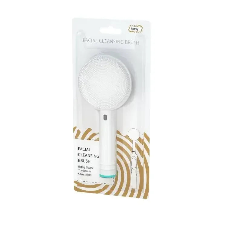 Facial Brush Head For Braun Oral b Vitality Triumph D12 D16 D20 D34 Electric Toothbrush Head Silicone Facial Cleansing Brush